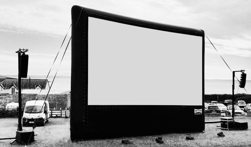 Professional Event System Hire: Lights, Speakers, Projection, Stage, SFX 8 popup Cinema equipment hire