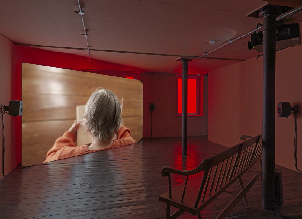 art video projection