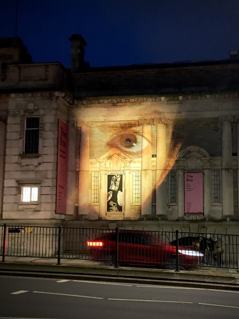 Creative UK The Box Plymouth Projection Bomb