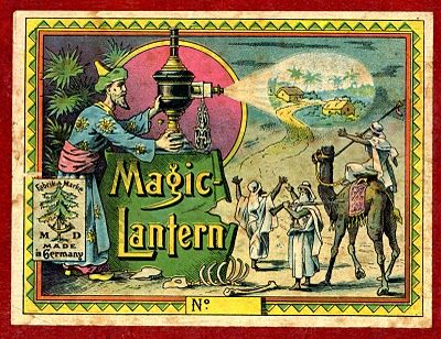 Magic Lantern projection mapping history