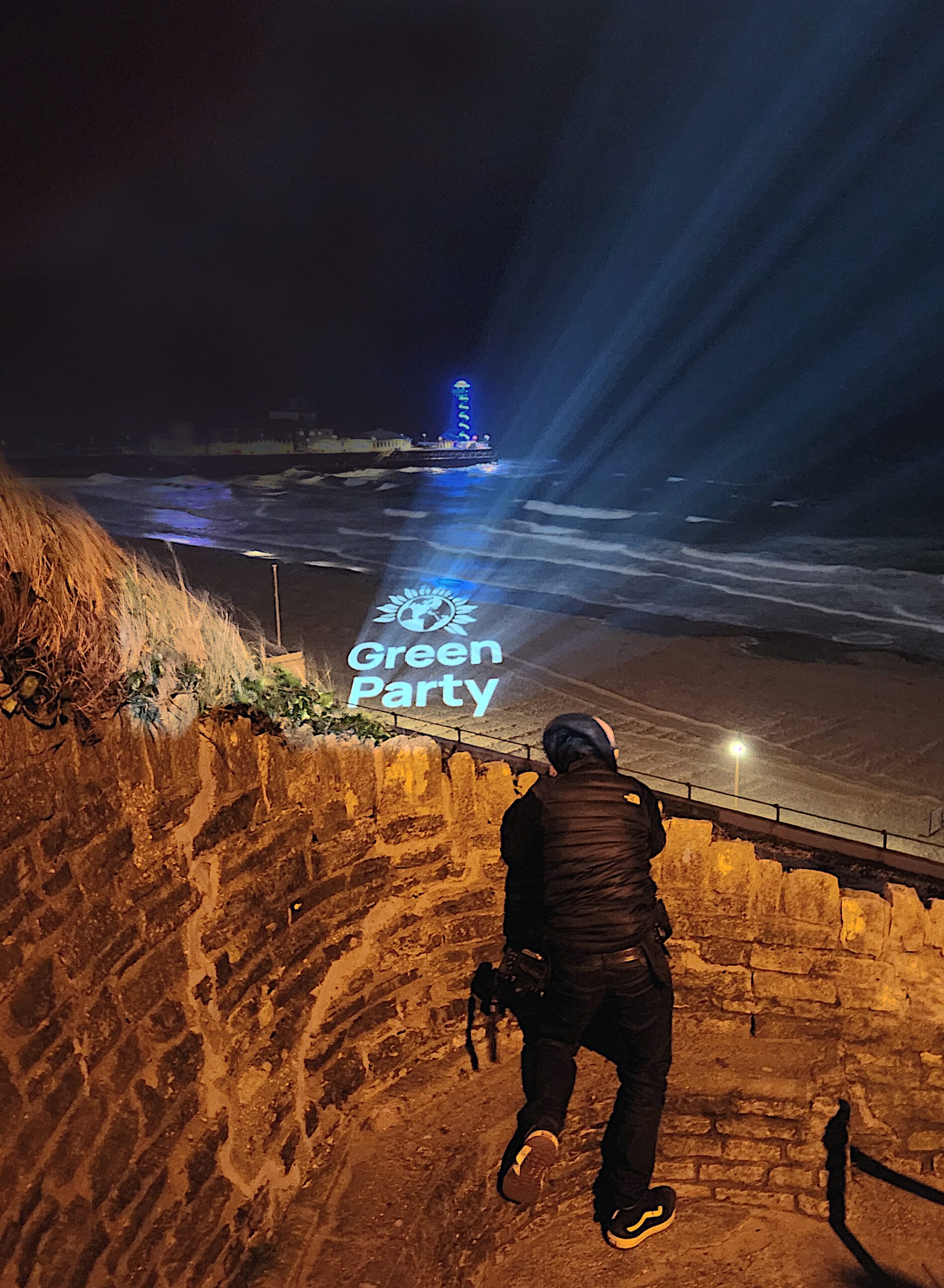 Green Party Conference Projection Marketing Campaign