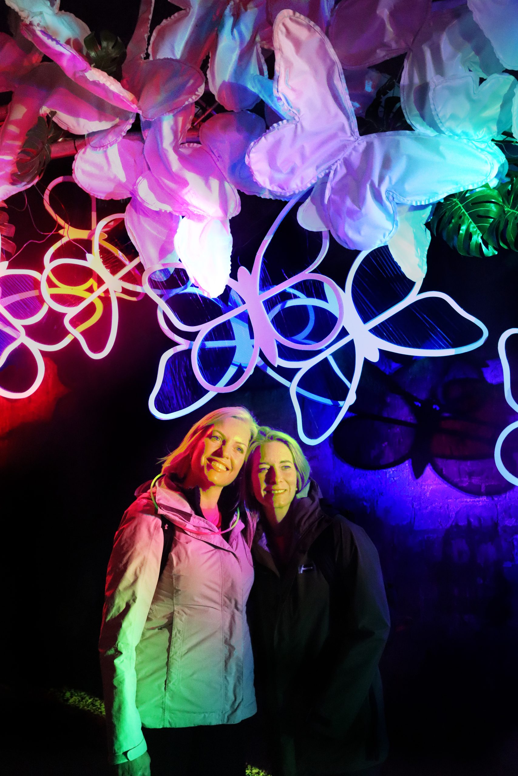 Memorable Social Media Shots for Participants In Charity Nightwalk